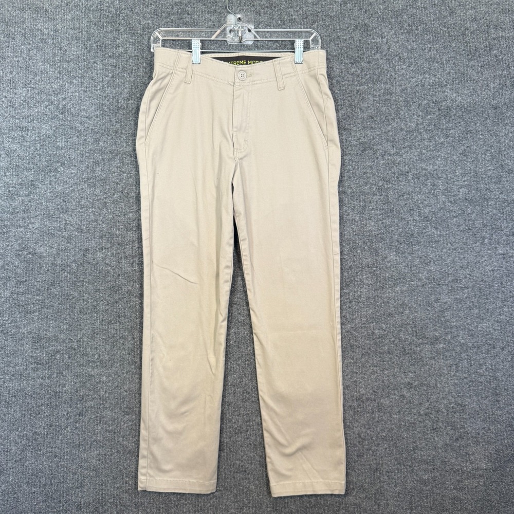 Lee Pants Mens 30X30 Beige Chino Extreme Comfort MVP Slim Straight Stretch Waist